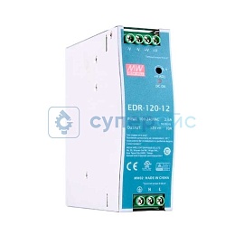 Импульсный блок питания на ДИН-рейку MEAN WELL EDR-120-12 фото