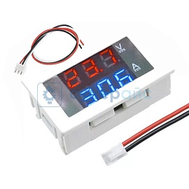 Электронная измерительная головка-амперметр DC0-100V/10A фото