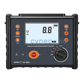 Цифровой тестер сопротивления изоляции Swevy SW-3055 фото