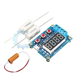 Тестер для проверки батарей ZB2L3 с резисторами 7,5 Ом, 5 Вт и 6 Ом, 50 Вт фото