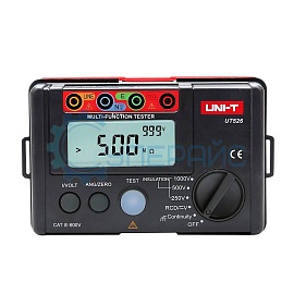 Измеритель параметров УЗО и сопротивления изоляции UNI-T UT526 фото
