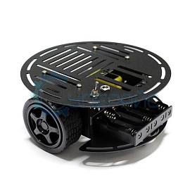 Шасси для робота 2WD Metal Сar алюминиевое фото