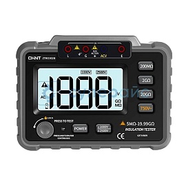 Тестер сопротивления изоляции CHNT ZTW1902B фото