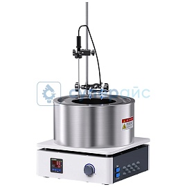 Цифровая магнитная мешалка с подогревом Lichen LC-DF-101T-5L фото