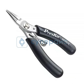 Мини плоскогубцы прямые Pro'sKit PK-501E фото