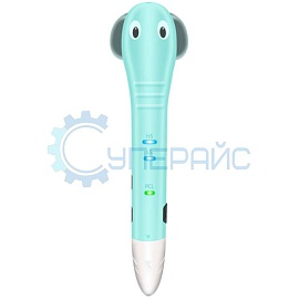 Беспроводная 3D ручка Yuda Elephant-2 с 75 метрами пластика фото