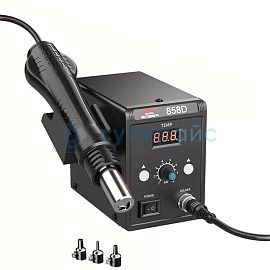 Термовоздушная паяльная станция Delixi 858D фото