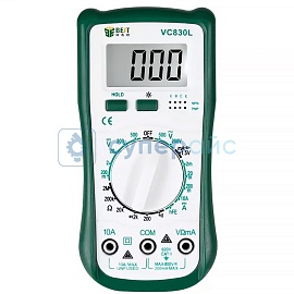 Мини мультиметр с подсветкой BEST BST-VC830L фото