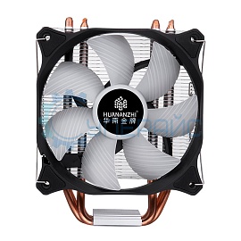 Процессорный кулер HUANANZHI A500, 4 медные тепловые трубки фото