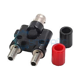 Переходник GONGGE BNC Female - 4 мм (двойной разъём банан, 1 шт) фото