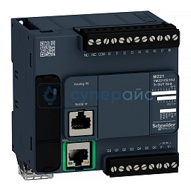 Контроллер многофункциональный Schneider Electric TM221CE16U фото