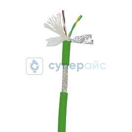 Экранированный кабель связи 4 жильный, 0,2 мм (5,9 мм внеш.) (1 м) фото