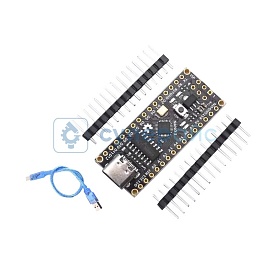 Arduino-совместимый контроллер Nano (ATMEGA 328P-AU) Type-C с не припаянными разъёмами фото