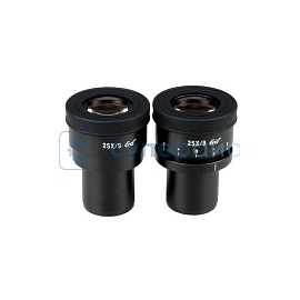 Широкоугольный окуляр AmScope EP25X30F с регулировкой фокуса фото