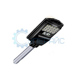 Фонарь на солнечной батарее с кронштейном 200W с датчиком движения фото