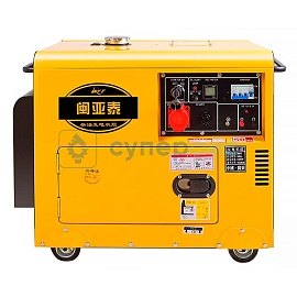 Дизельный генератор MINYATAI 10 кВт в шумозащитном корпусе 220/380 В фото