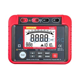 Цифровой тестер сопротивления изоляции Hytais TS68 фото