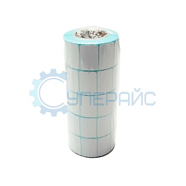 Термоэтикетка самоклеящаяся 30x20 мм, 5 рулонов, 800 этикеток, ECO без печати, со втулкой фото