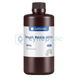 Смола для 3D принтера Anycubic Tough Resin Ultra сверхпрочная, белая, 1 кг фото