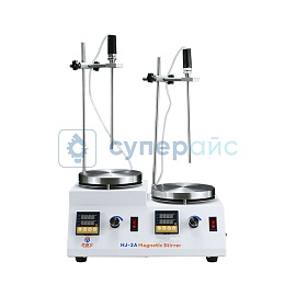 Цифровая мешалка с нагревом Dingxinyi HJ-2A фото