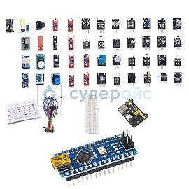 Набор 45 в 1 с Arduino-совместимым контроллером Nano фото