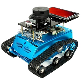 Робот на гусеничном шасси ROS Robot smart car A на Raspberry Pi 4B (2 ГБ) фото