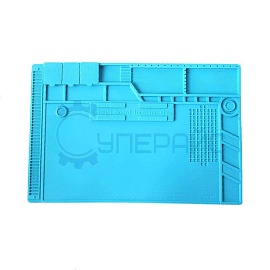 Коврик для пайки силиконовый S-170 (480*318 мм) фото
