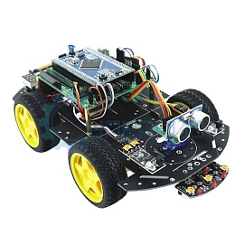 Робот-автомобиль 4WD конструктор STM32 фото
