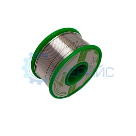 Припой бессвинцовый проволочный с канифолью Silid Tin (Sn99/Ag0.3/Cu0.7, 0,8 мм, 100 г) фото