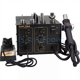 Станция термовоздушная QUICK 704 фото