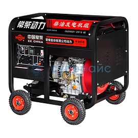 Дизельный генератор Changchai AVR 12 кВт с открытой рамой 220 В фото