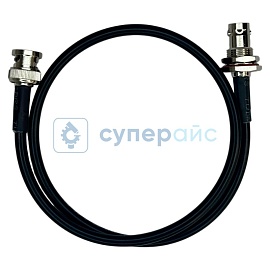 Коаксиальный кабель RG58 BNC Male - BNC Female (0,5 м) фото