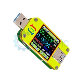 USB тестер тока и напряжения Ruideng UM34C с Bluetooth модулем фото
