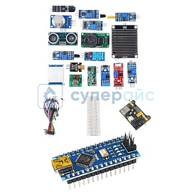 Набор 16 в 1 с Arduino-совместимым контроллером Nano фото