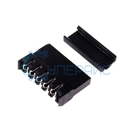 Разъем питания SATA 15 pin c крышкой на 180 градусов фото