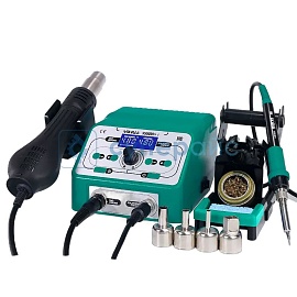 Паяльная станция термовоздушная YIHUA 938BD+I фото