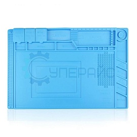 Коврик силиконовый, термостойкий, для пайки S-160 (450*300 мм) фото