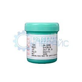 Паяльная паста Daikin Handa DK-309Bi (500 г, в банке) фото