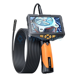 Технический эндоскоп с экраном Teslong NTS300 8 мм, 5 м Dual Lens фото