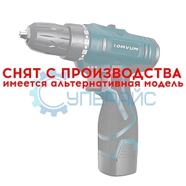 Дрель-шуруповерт Lomvum LY1601 с двумя аккумуляторами фото