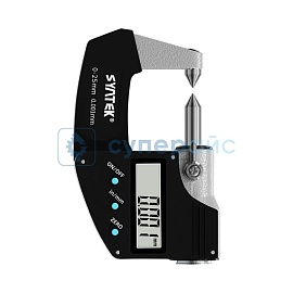 Микрометр Syntek 0-25 мм с заостренной головкой фото