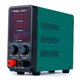 Лабораторный блок питания с цифровым дисплеем YIHUA 3010D-III (30 В, 10 А, 300 Вт) фото