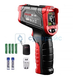 Пирометр цифровой Delixi DM-5005 с зарядным устройством фото