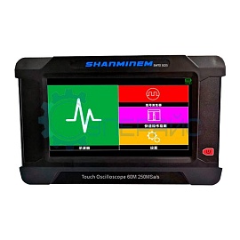 Портативный двухканальный осциллограф с генератором сигналов JINHAN SMTO502S фото