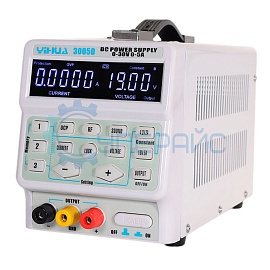 Блок питания лабораторный YIHUA 3005D (30 В, 5 А, 195 Вт) фото