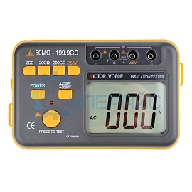 Портативный мегаомметр VICTOR VC60E+ фото