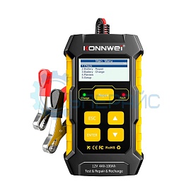 Анализатор автомобильных аккумуляторных батарей Konnwei KW510 фото