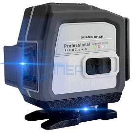 Нивелир GUANG CHEN H-802 (12 лучей) синий лазер фото