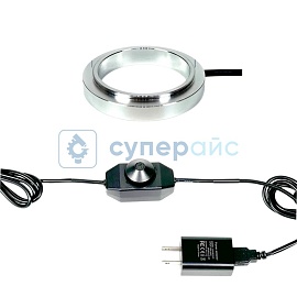 Кольцевой осветитель Crystallite CR-50 с регулировкой яркости фото