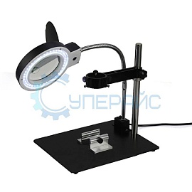 Держатель с лупой YIHUA-628TD для термофена фото